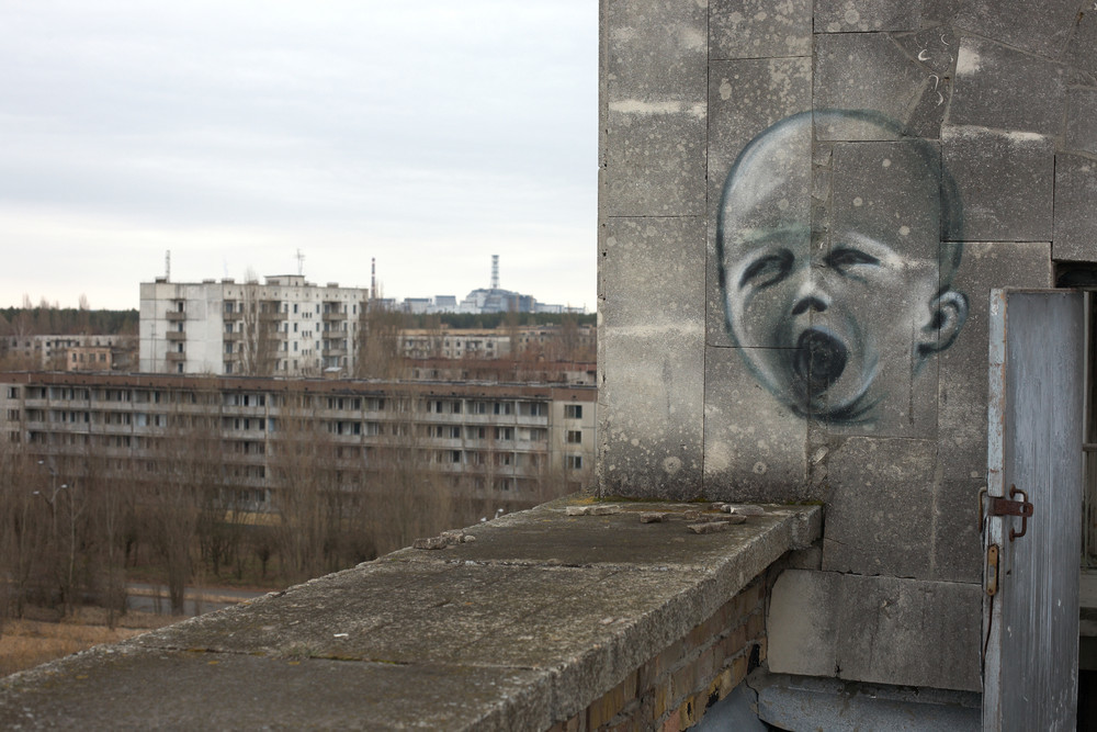 Graffiti of Chernobyl and Pripyat - My, Chernobyl, Pripyat, Graffiti, Longpost