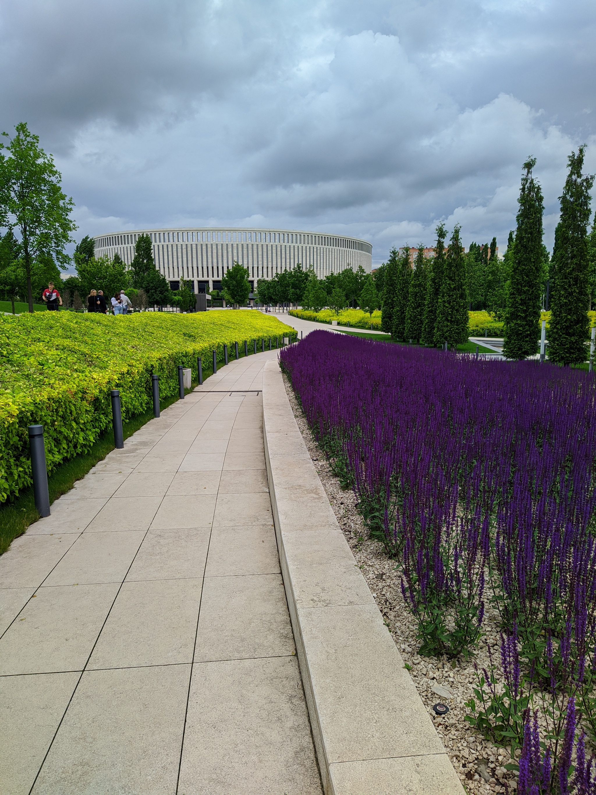 Cloudy June Park Krasnodar - My, Krasnodar Park, Краснодарский Край, Galitsky Park, Krasnodar, Longpost