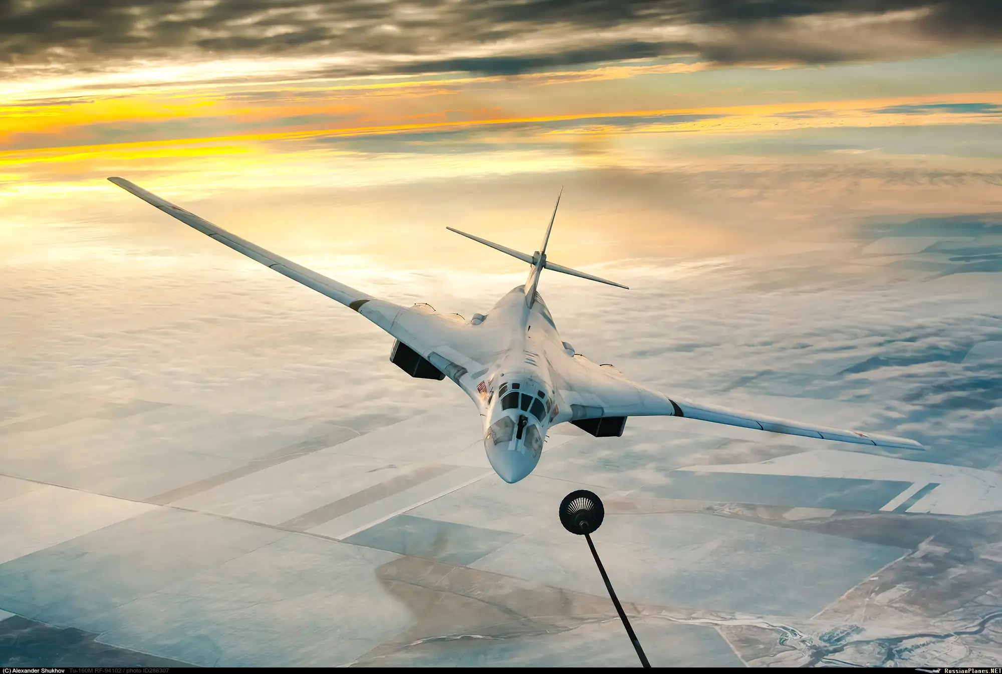 Refueling - Aviation, Airplane, Tu-160m