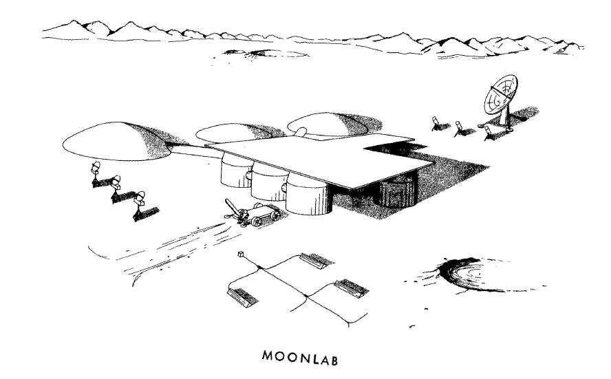 Lunar base projects: history - moon, USA, the USSR, Cosmonautics, Longpost