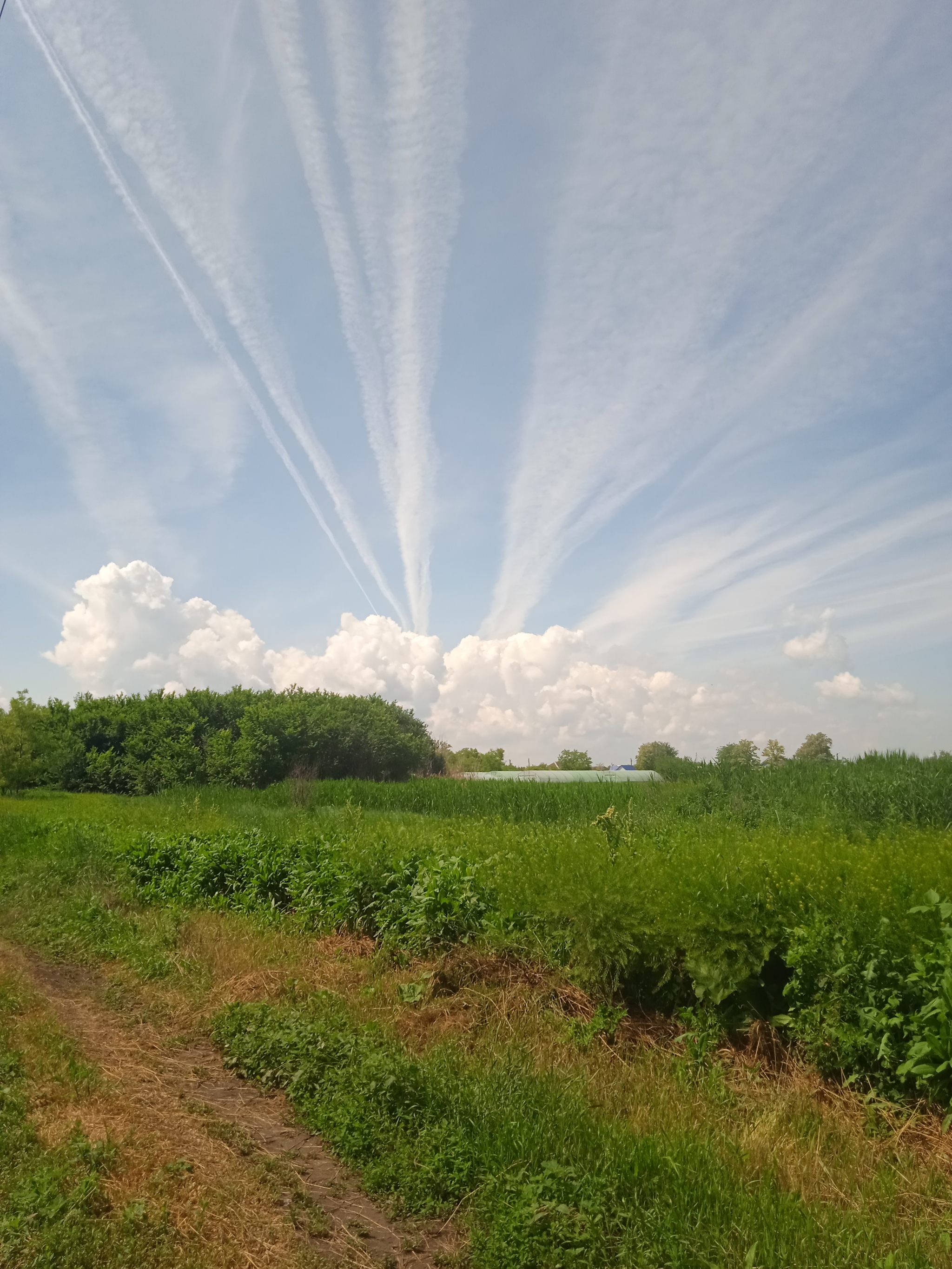 Just a beautiful cloud - My, Clouds, Sky, The photo, Nature