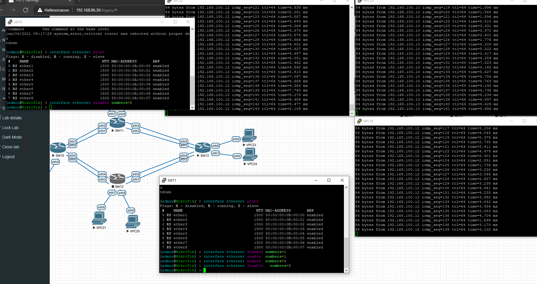 One hundred days of laboratory work vol.4 - My, C ++, IT, Network, Longpost