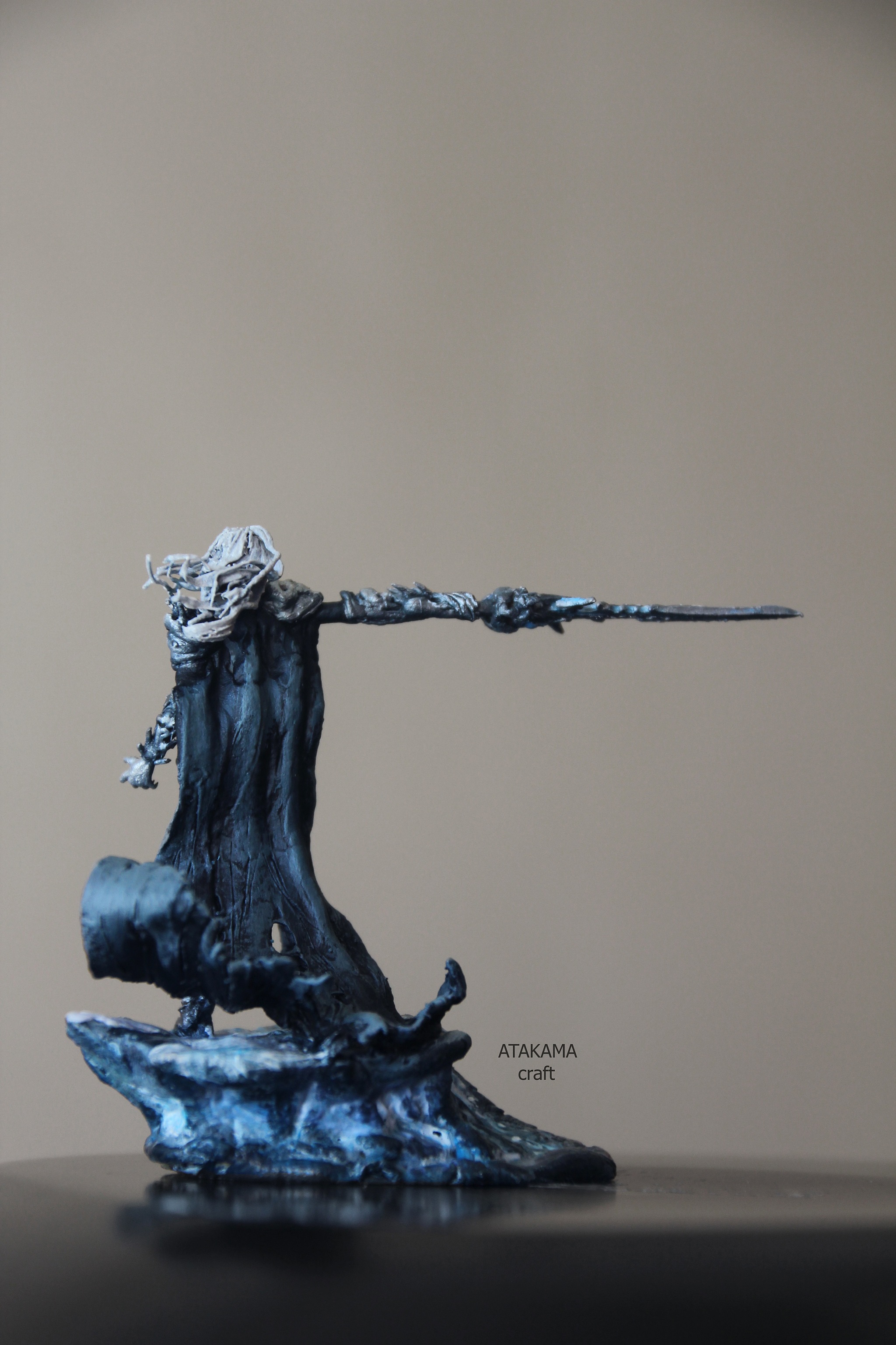 Lich Queen - handmade miniature figurine (World of Warcraft) - My, World of warcraft, Figurines, Lich King, Warcraft, Handmade, Miniature, Creation, Blizzard, Longpost