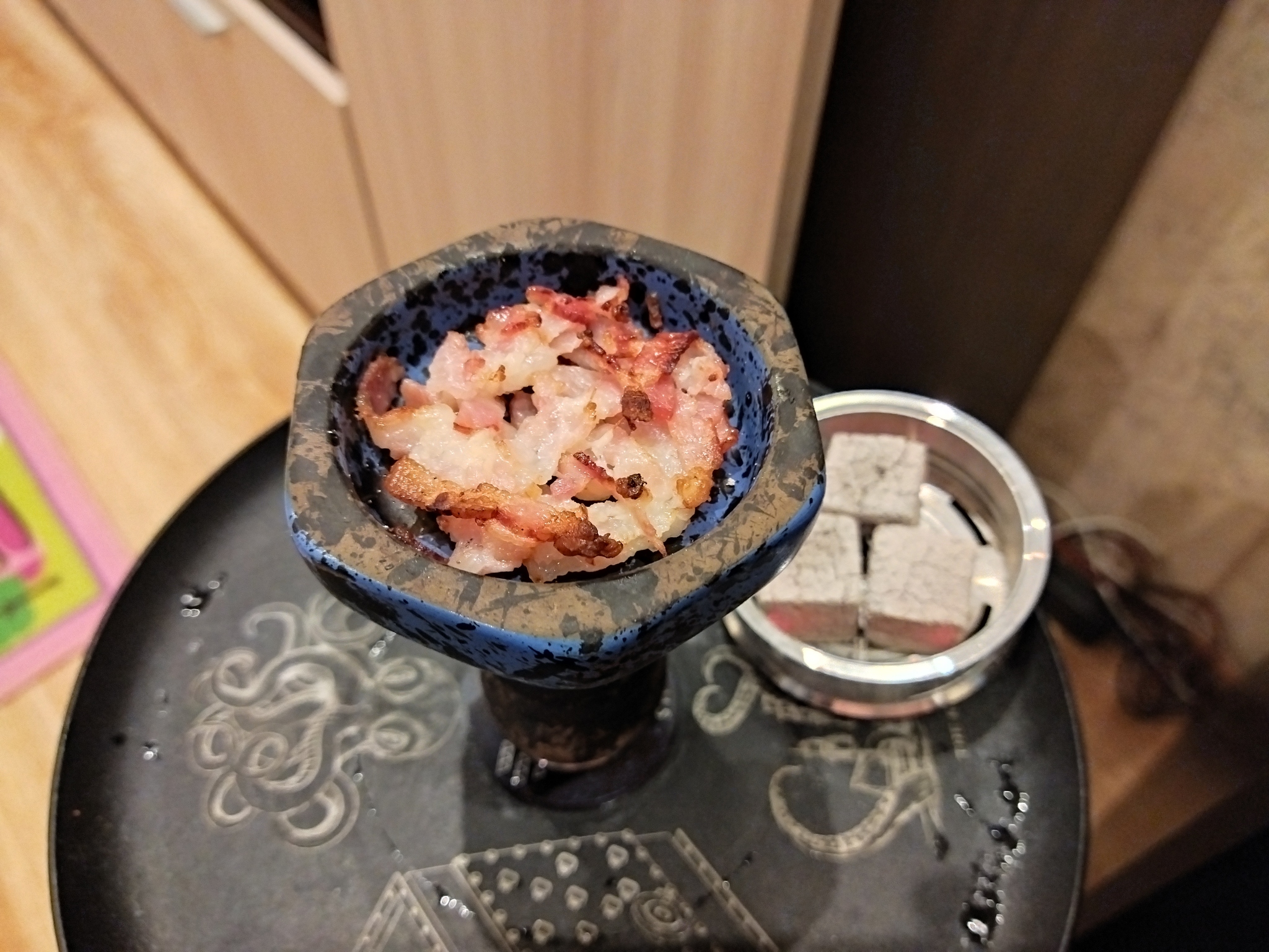 Gastronomy - My, Bacon, Hookah, The photo, Longpost