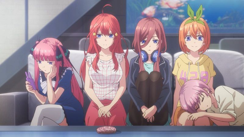 Пять невест - Anime Art, Аниме, Gotoubun No Hanayome