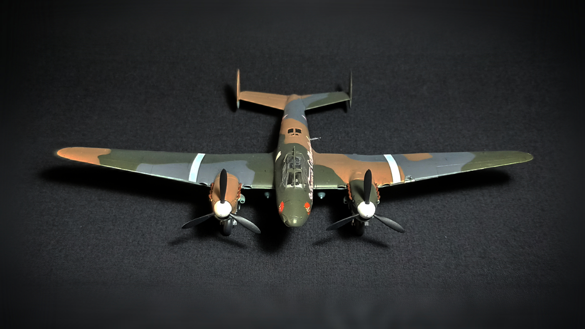 PE-2 dive bomber - My, Hobby, Scale model, the USSR, The Great Patriotic War, The Second World War, Military equipment, Aviation, Longpost