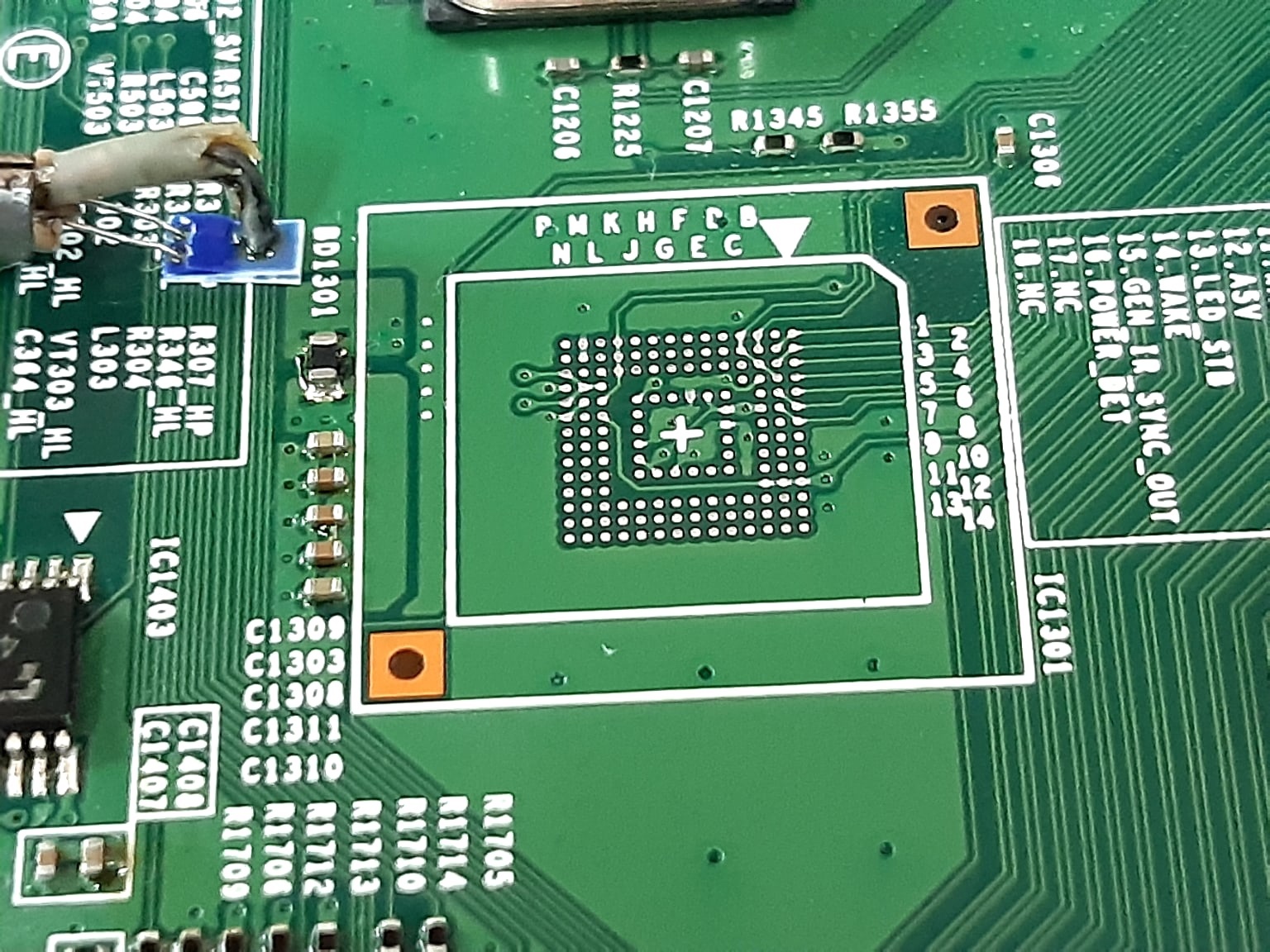 Motherboard repair bn41-01604c - My, Repair of equipment, TV repair, Longpost