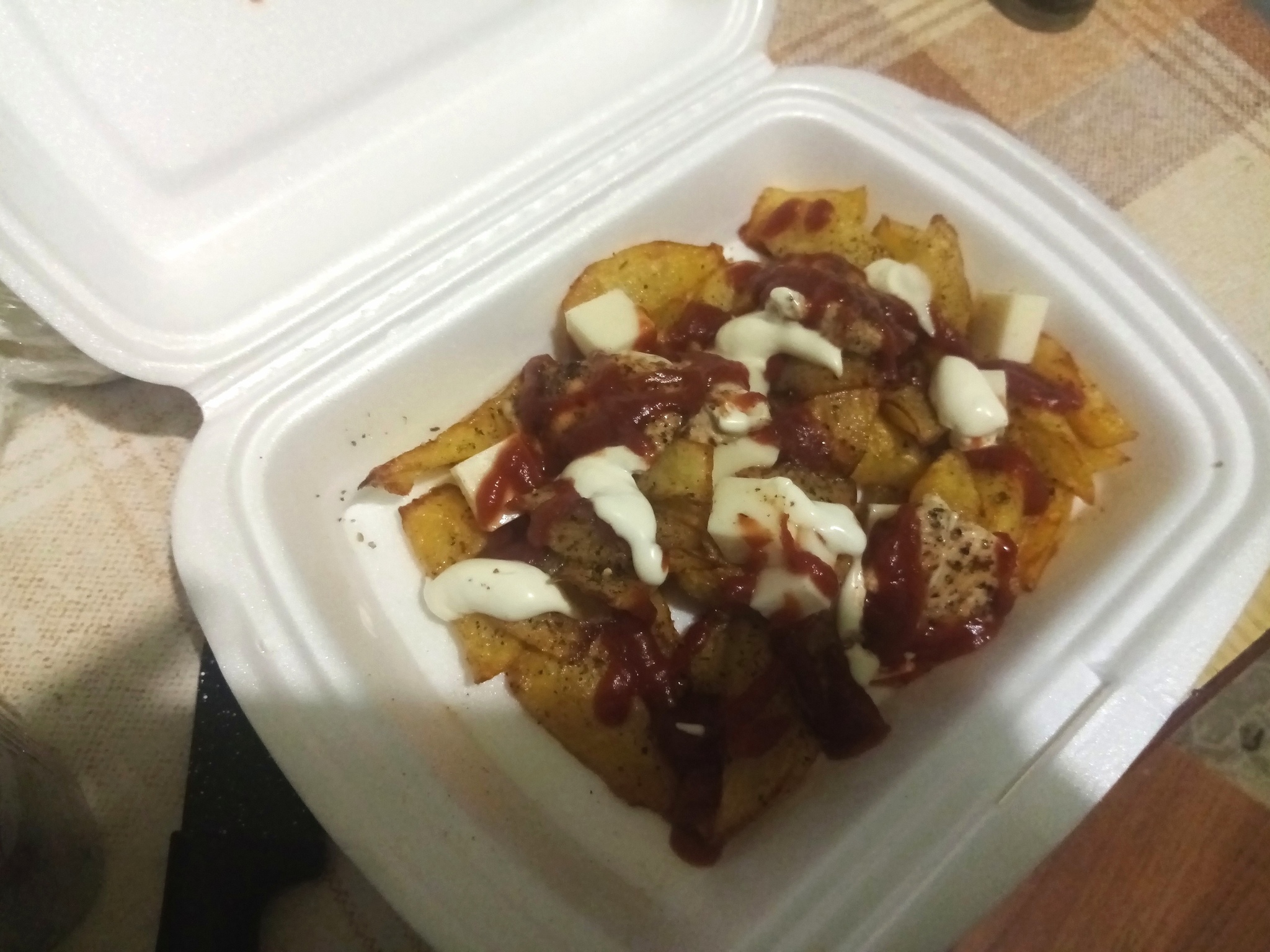 About La Poutine... - My, Review, Delivery Club, Food, Food delivery, A restaurant, Eatery, Longpost, Penza