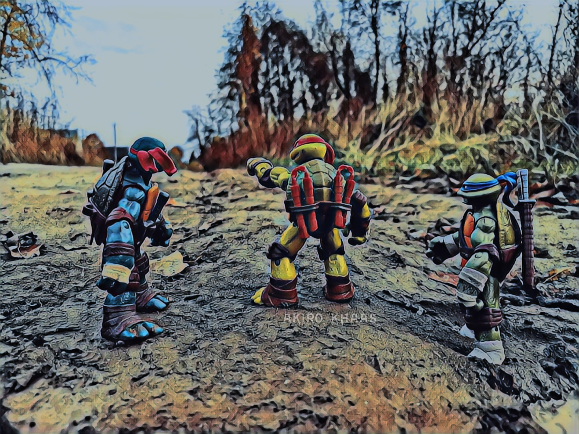 Very strange adventures of Teenage Mutant Ninja Turtles in Russia. Part 2 - My, Humor, Teenage Mutant Ninja Turtles, Retro, Nostalgia, Animated series, Comics, The photo, Picture with text, , Story, Фанфик, Russia, Creation, Funny, Art, In my mind, 80-е, To be continued, Longpost, Back in the 90s