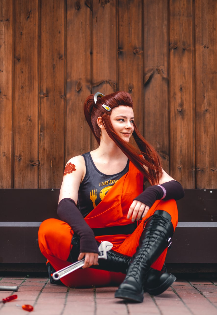 Brigitte Lindholm Cosplay Part 2 Brigitte Lindholm Overwatch - My, Overwatch, Overwatch 2, Games, Cosplay, Girls, Models, Photographer, The photo, Longpost, , Brigitte