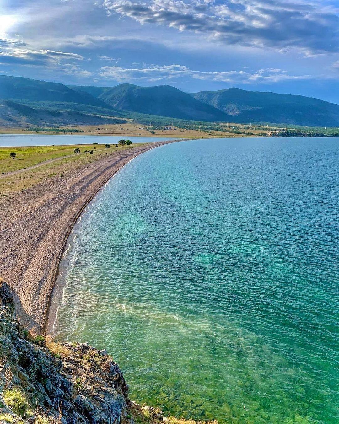 Байкал, мыс Уюга | Пикабу