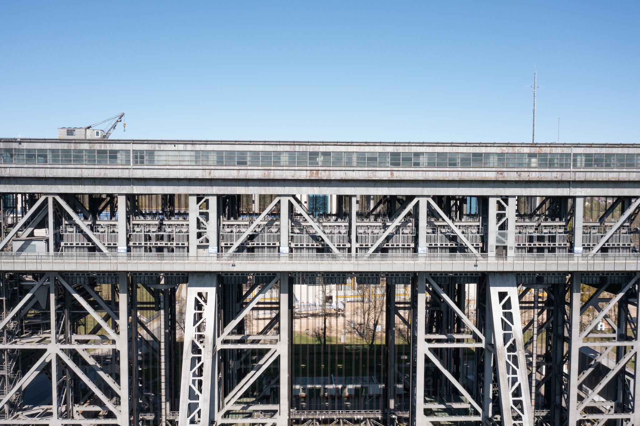 Boat lift Niederfinow - My, Germany, Ship lift, Architectural monument, Industry, Longpost