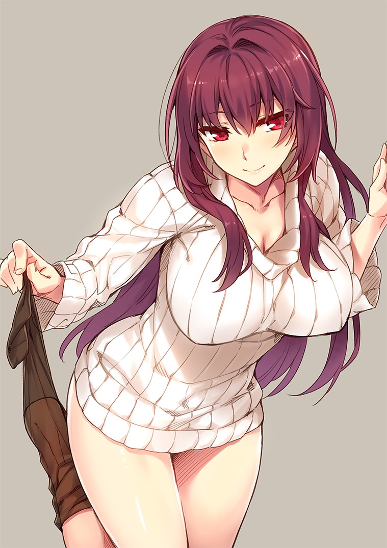 Scathach - NSFW, Anime, Art, Anime art, Fate, Fate grand order, Scathach