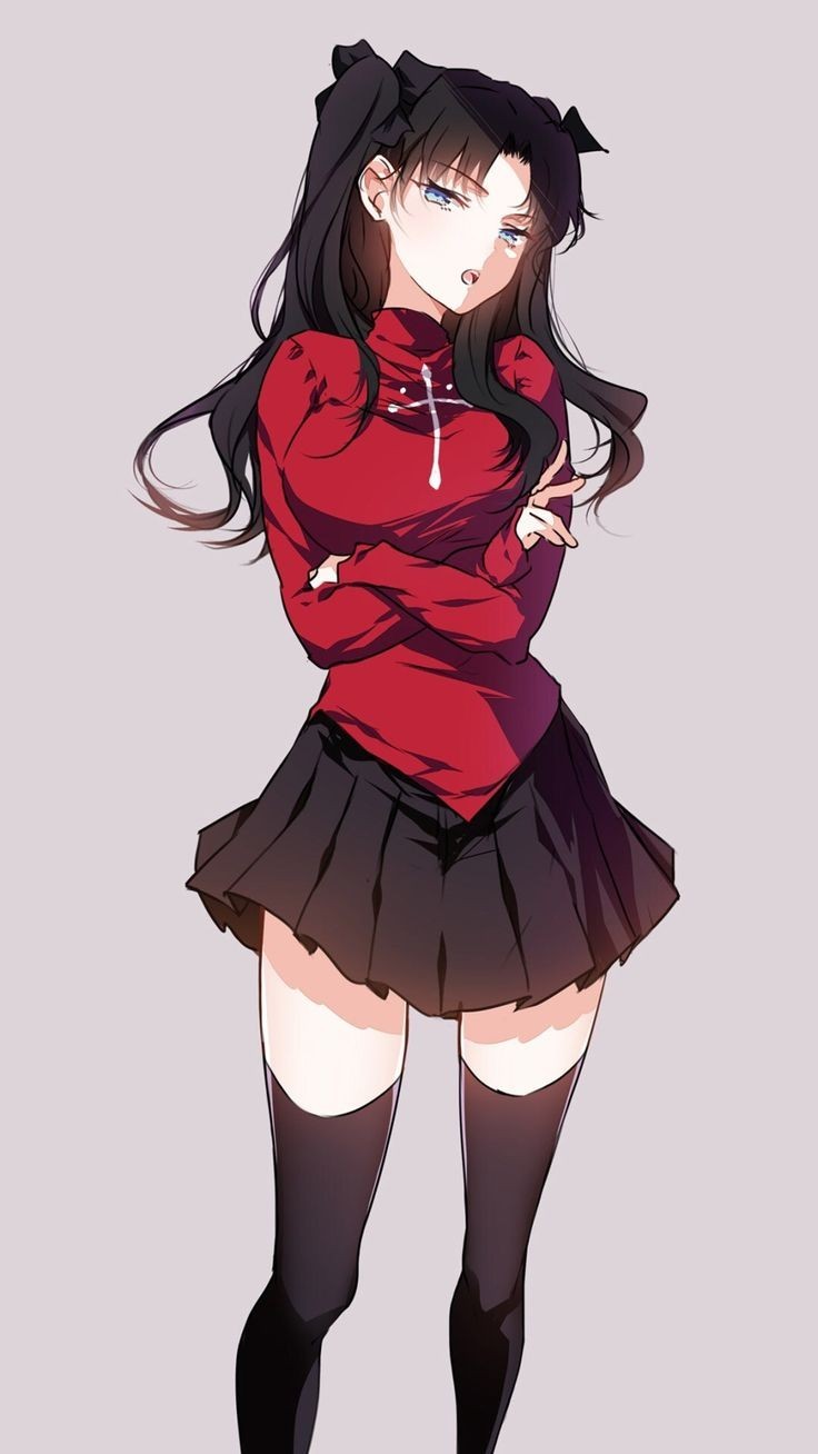 Тосака Рин - Anime Art, Аниме, Рин Тосака, Fate-Stay Night, Fate, Tohsaka Rin