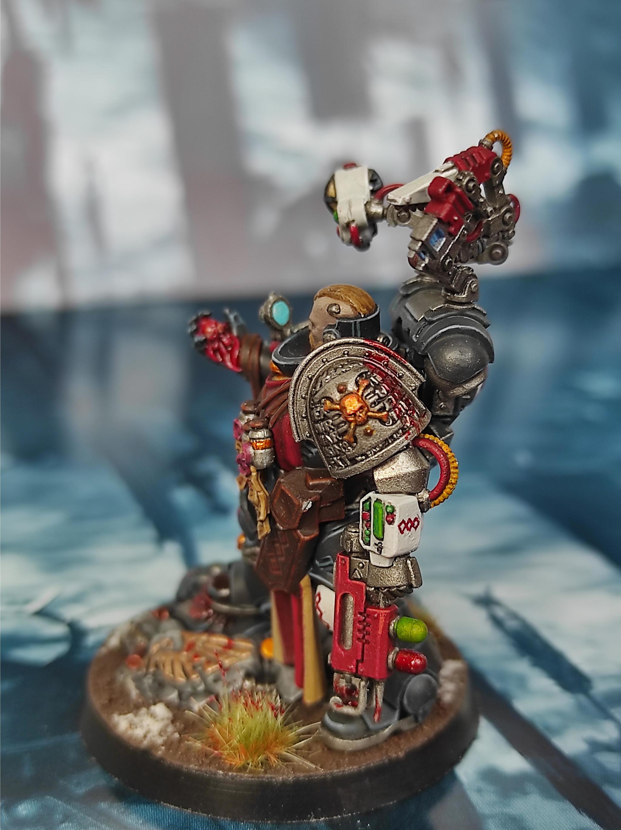 Deathwatch Primaris Apothecary - My, Warhammer, Warhammer 40k, Wh miniatures, Wh painting, Death Watch, Longpost