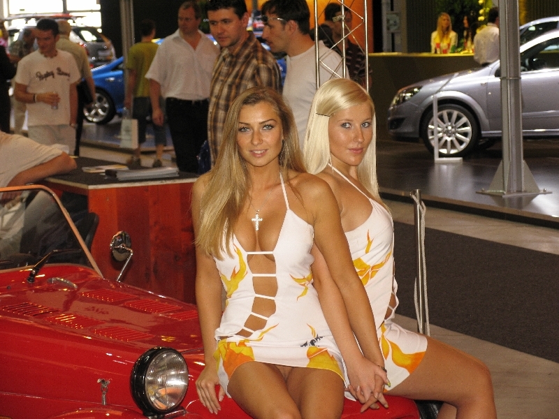 Exhibition, but exhibition of what ...? - NSFW, Erotic, Girls, Auto Exhibition, Flashing, No panties, Longpost