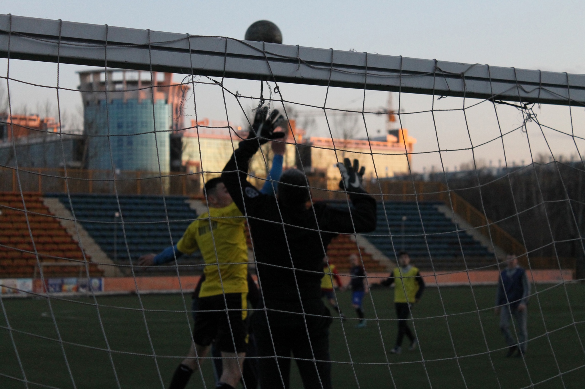 A second before ... - My, Football, Amateur football