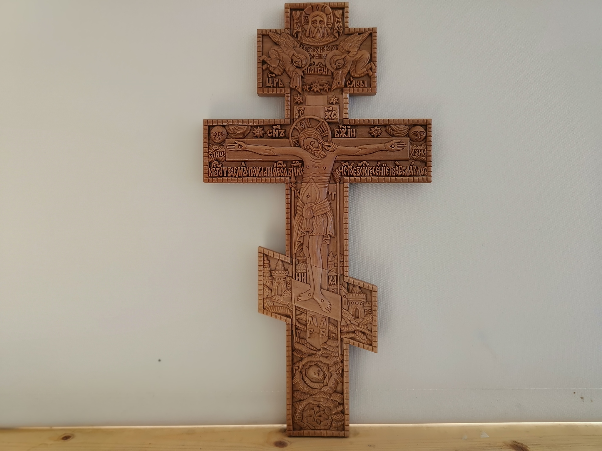 Not for atheists and satanists))) - My, Wood carving, Life stories, Creation, Orthodoxy, Religion, A life, Longpost