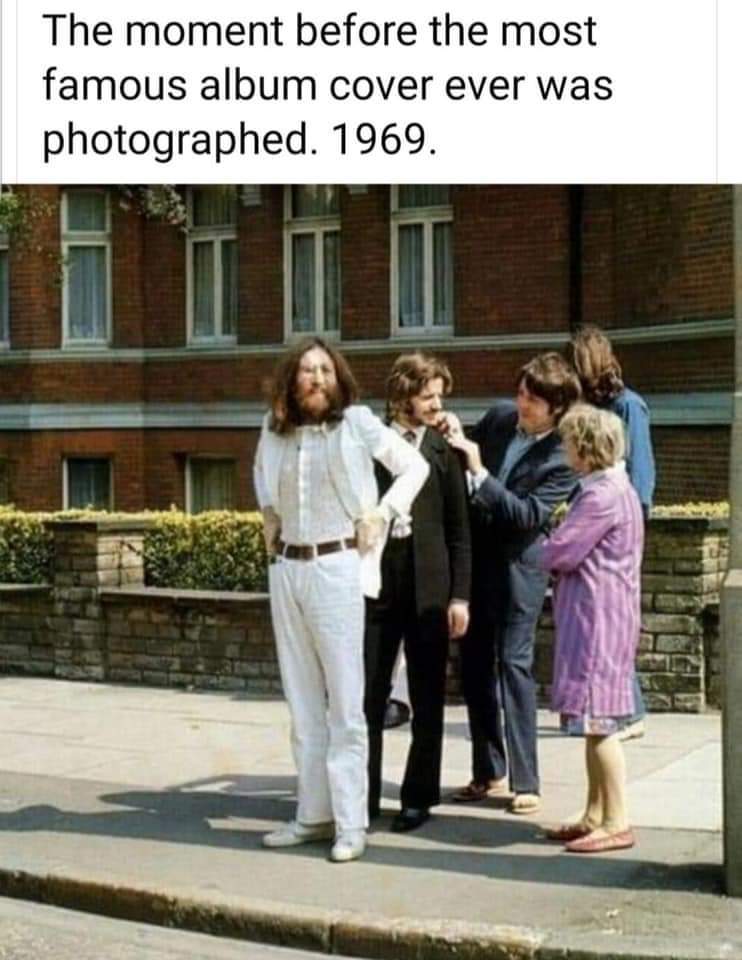 За секунду до ... - The Beatles, Эбби-Роуд, Фотография