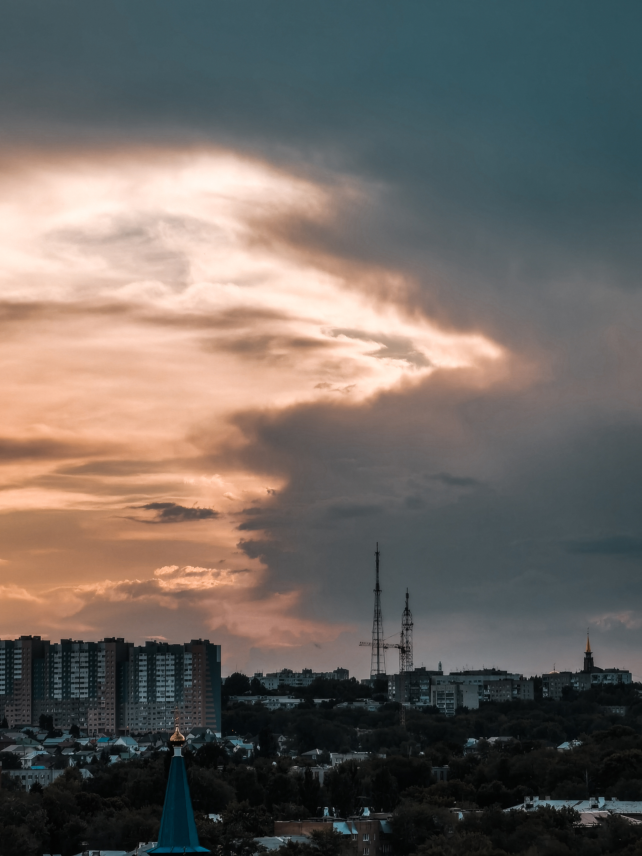 Просто летняя Самара - Моё, Мобильная фотография, Городская среда, Самара, Город, Закат, Длиннопост