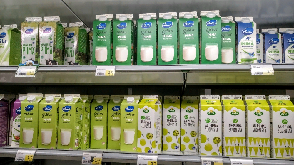 In Finland, dairy products are sold at zero price on the last day of their expiration date. - My, Products, Prices, Распродажа, Delay, Finance, Russia, Сельское хозяйство, Milk, , Trade networks, Score, Longpost