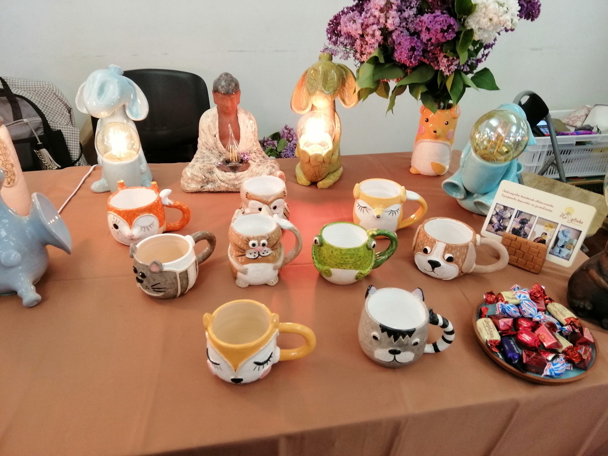 Ceramics market in Kyiv - My, Kiev, Fair, Ceramics, Longpost