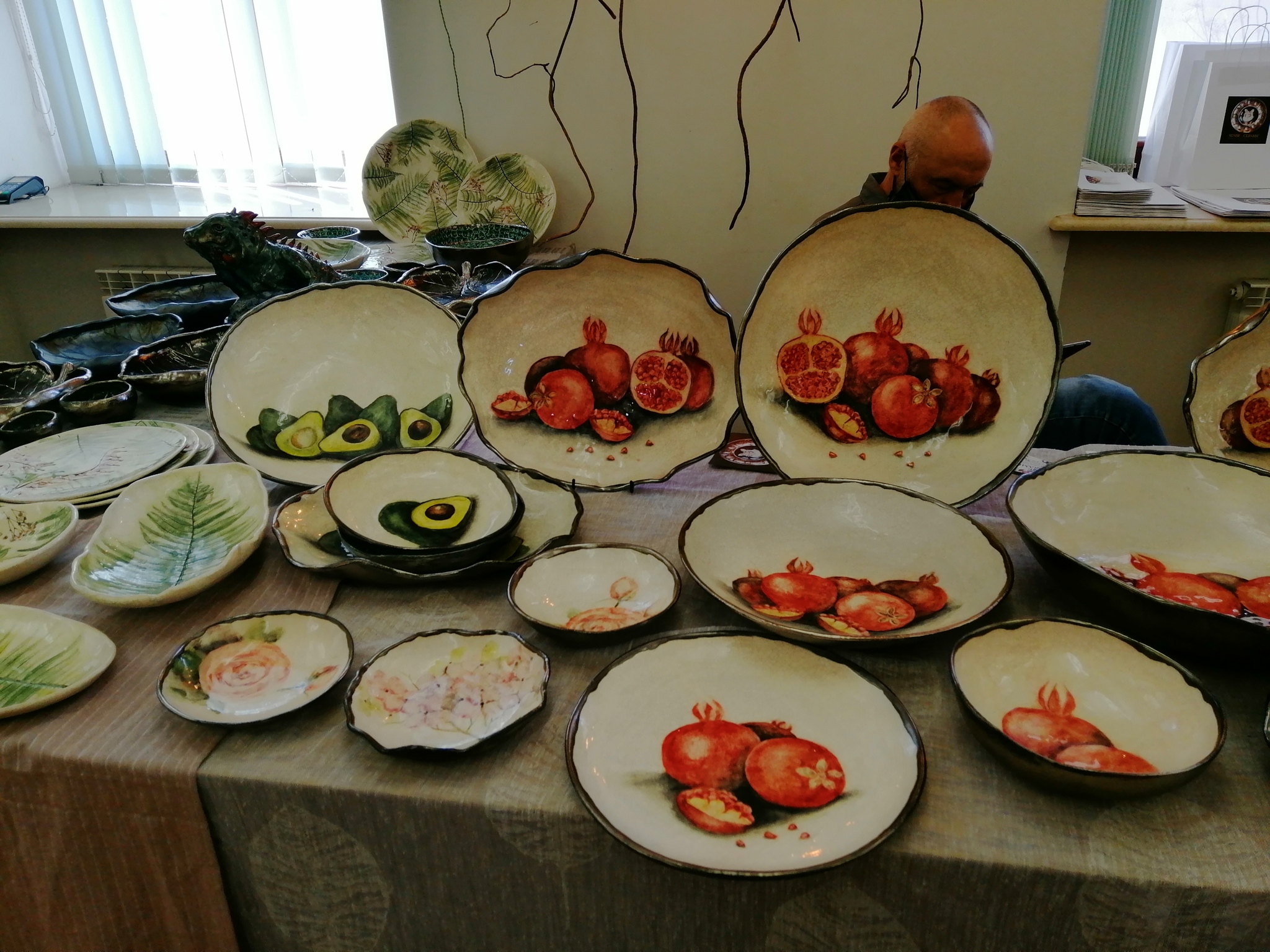 Ceramics market in Kyiv - My, Kiev, Fair, Ceramics, Longpost