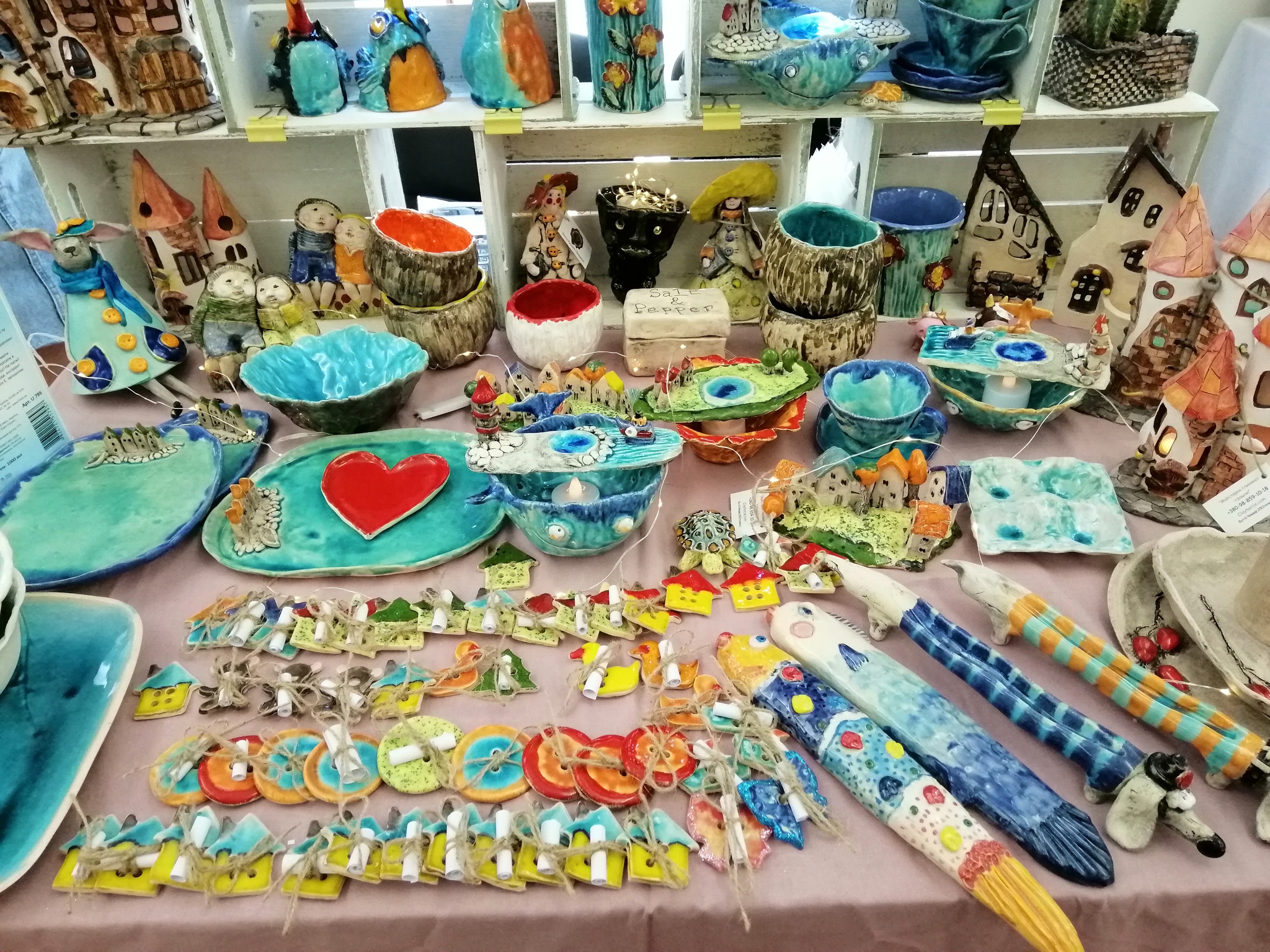 Ceramics market in Kyiv - My, Kiev, Fair, Ceramics, Longpost