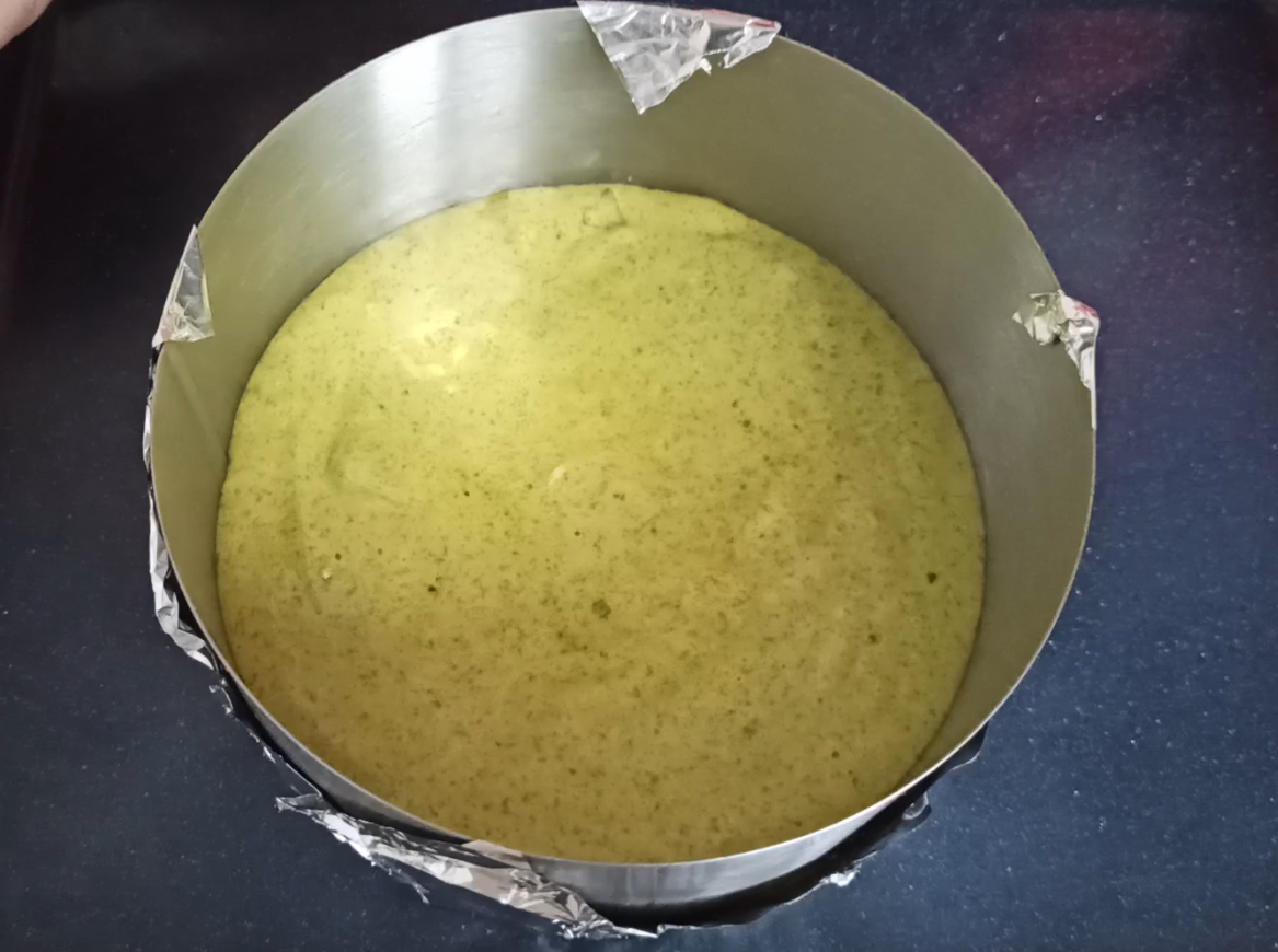 Freezier cake - My, Video recipe, Cake, Cream, Spinach, Video, Longpost