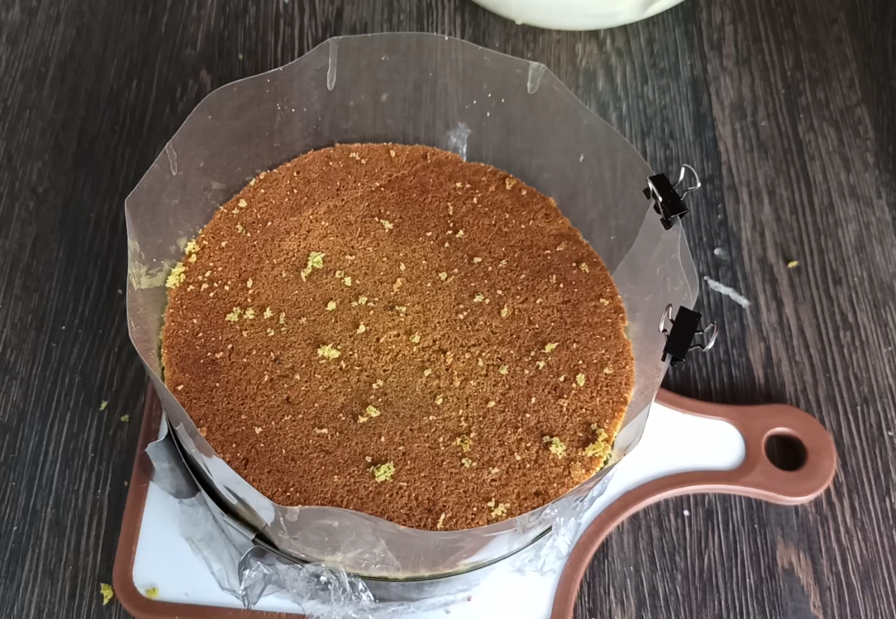 Freezier cake - My, Video recipe, Cake, Cream, Spinach, Video, Longpost