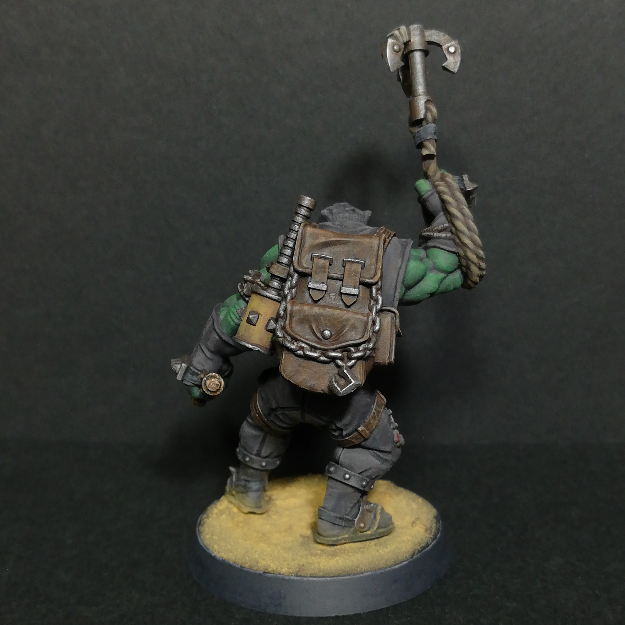 Shinobi of the hidden whaaaaagh - My, Wh miniatures, Wh painting, Warhammer 40k, Warhammer, Painting miniatures, Hobby, Longpost, Orcs