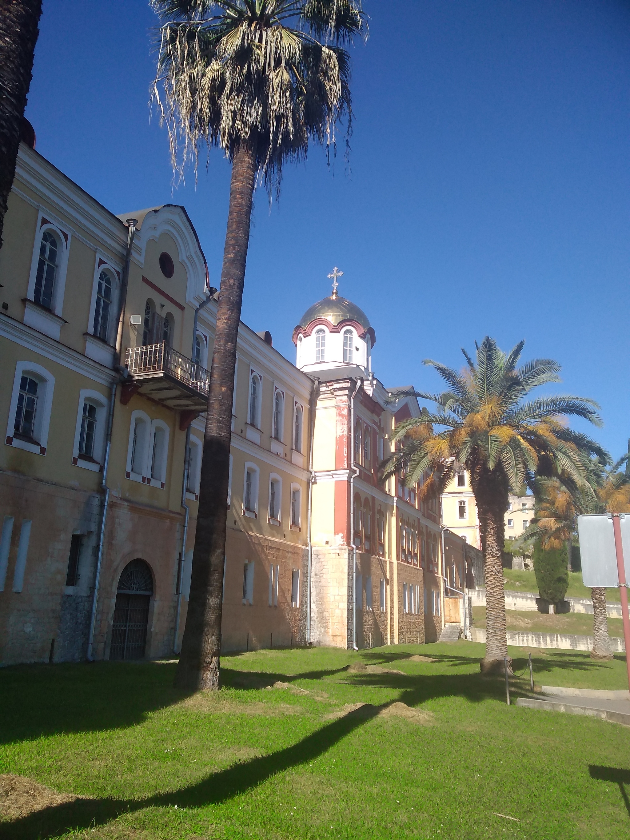 New Athos Monastery - My, Abkhazia, beauty, Vacation, Video, Longpost, 