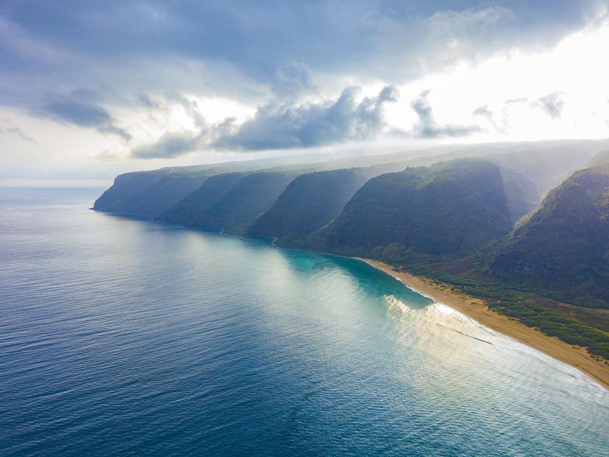 Polyheil Beach - Hawaii, USA, The photo, Travels, Nature