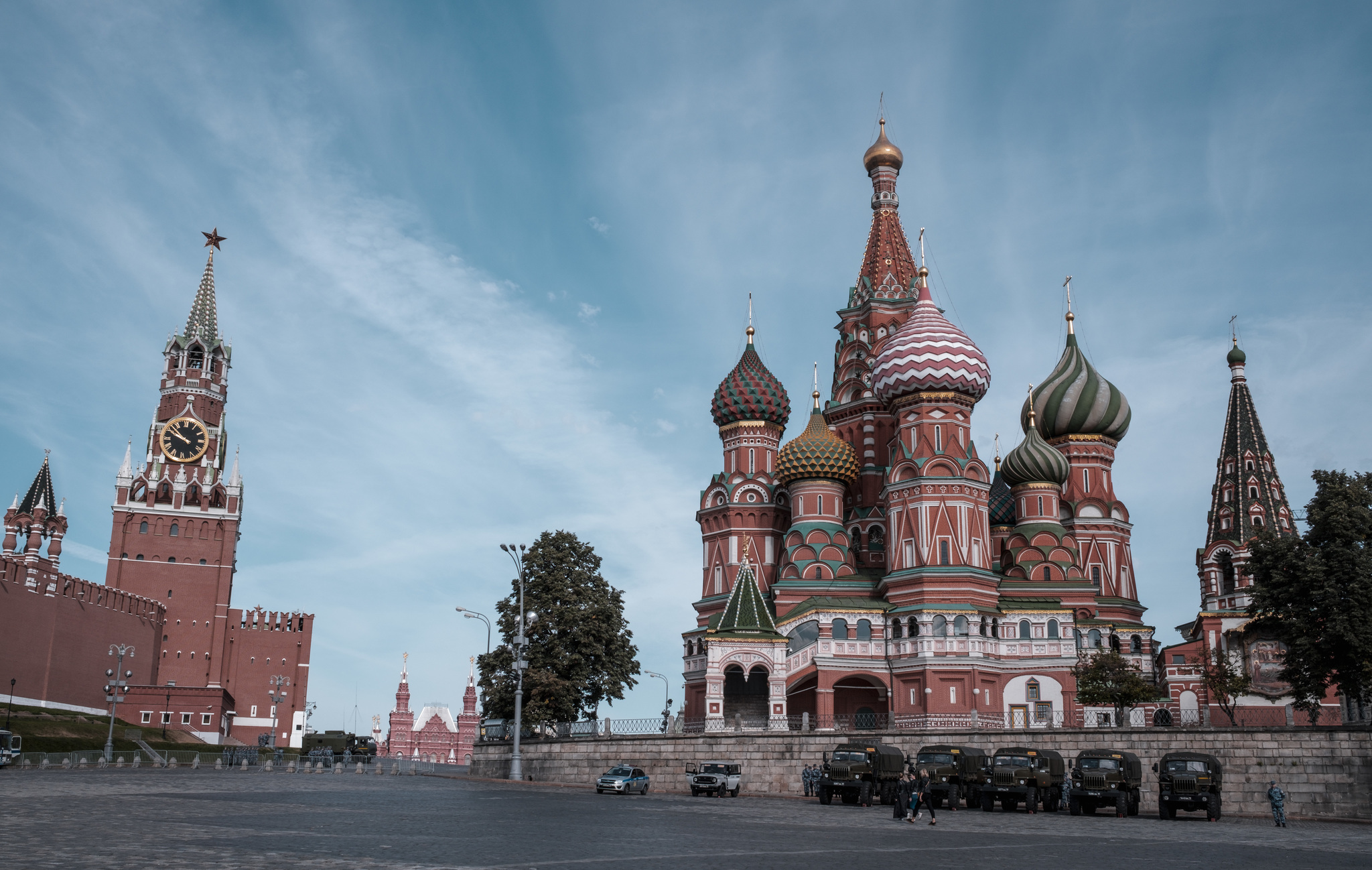 Кремль, рос гвардия, фонарь - Моё, Кремль, Фотография, Москва