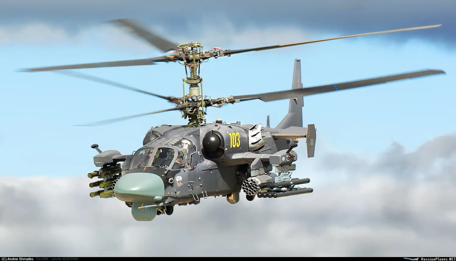 Ka-52K over Kubinka - Helicopter, Ka-52, Cuban, Aviation, Military equipment