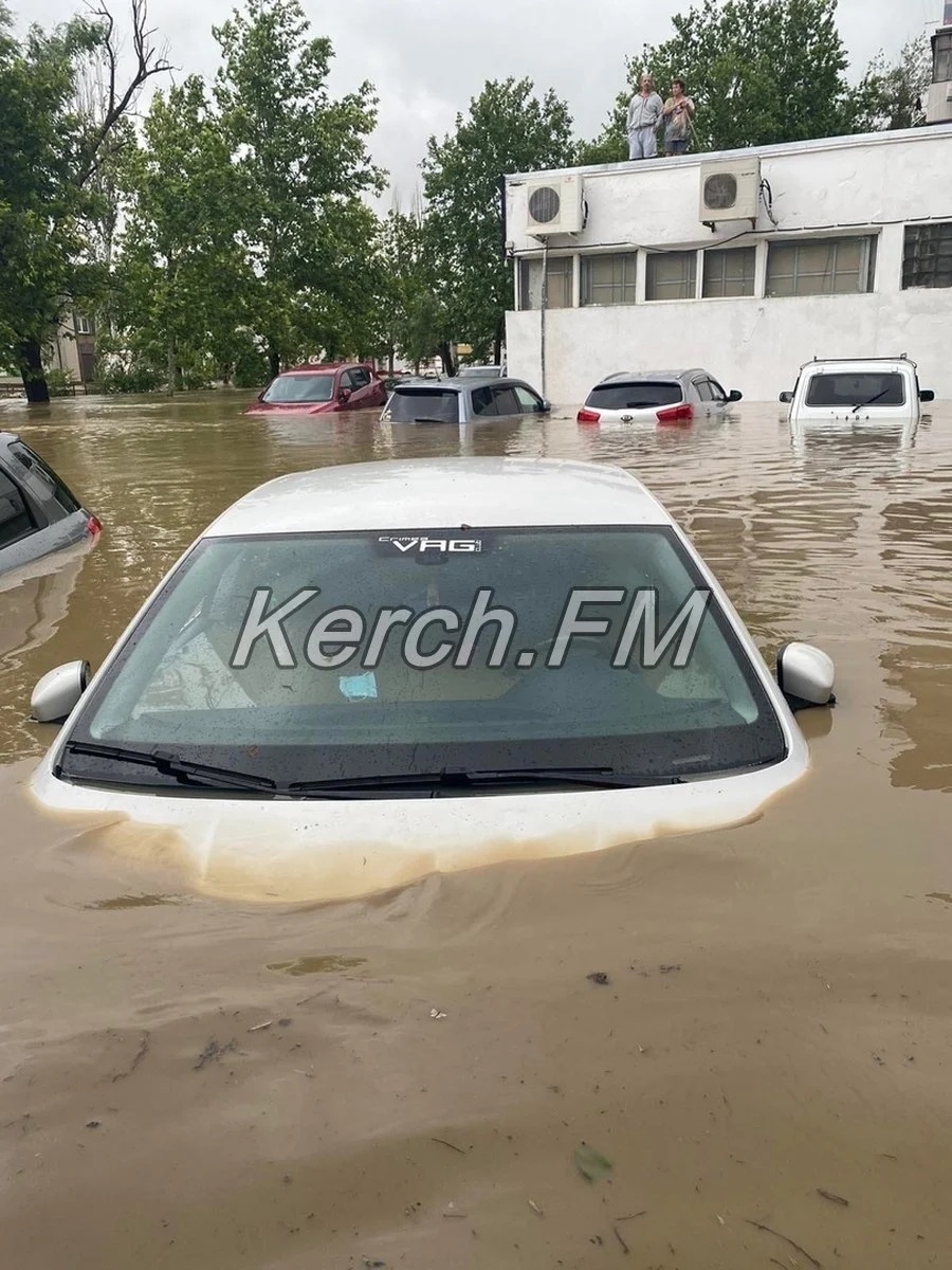 Flood in Kerch - Потоп, Crimea, Longpost