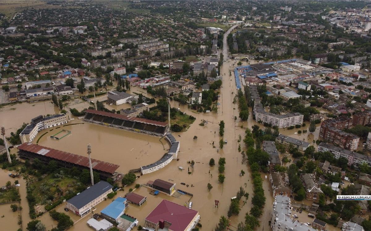 Flood in Kerch - Потоп, Crimea, Longpost