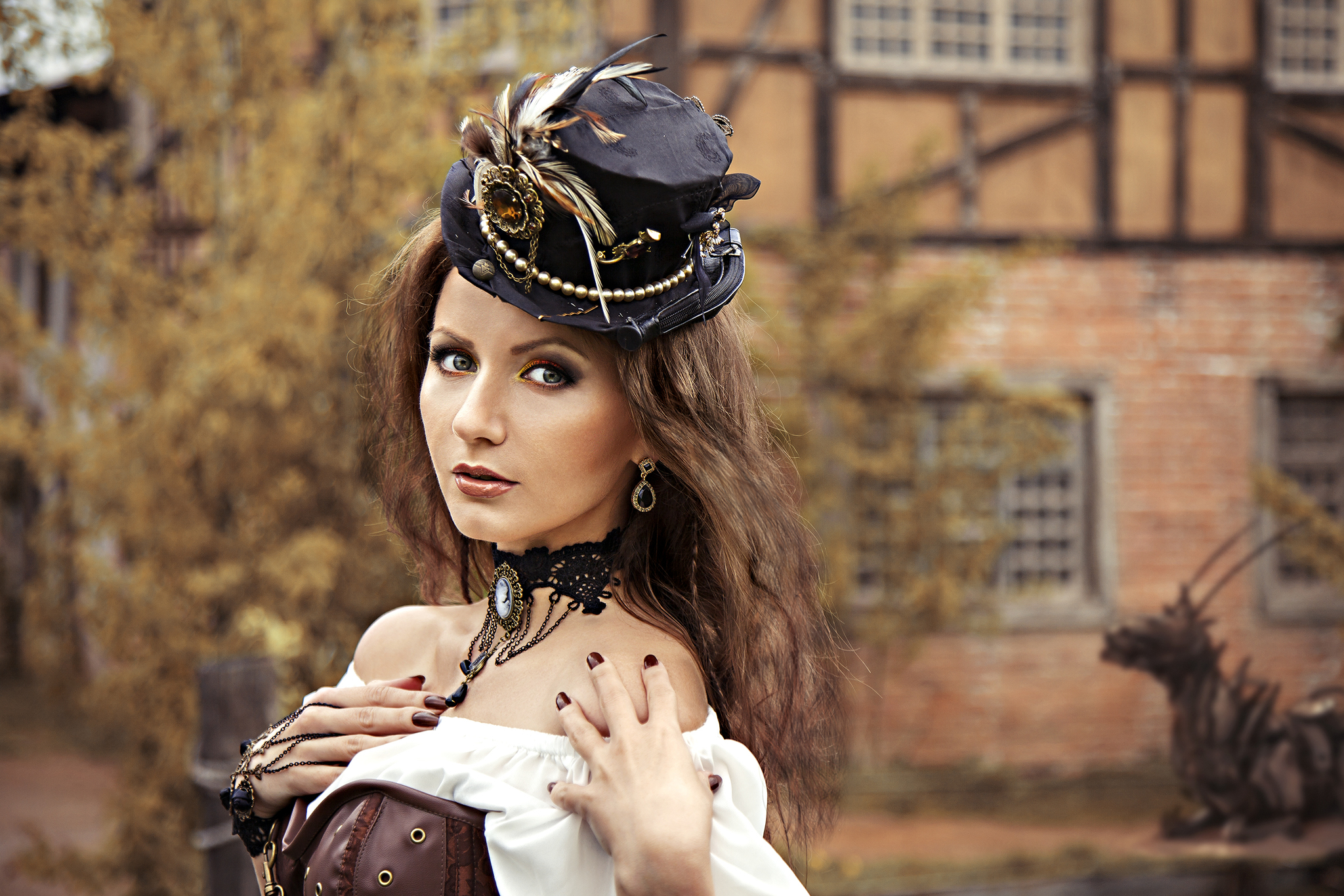 Steampunk cosplay - My, Cosplay, Steampunk, Costume, PHOTOSESSION, Longpost, Girls