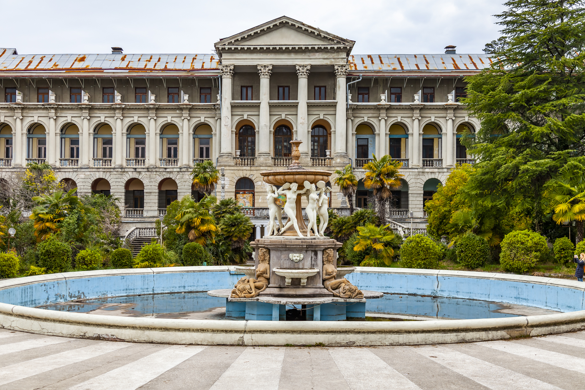 Sochi, sanatorium named after Ordzhonikidze - My, Sochi, Sanatorium Ordzhonikidze, Abandoned, Longpost