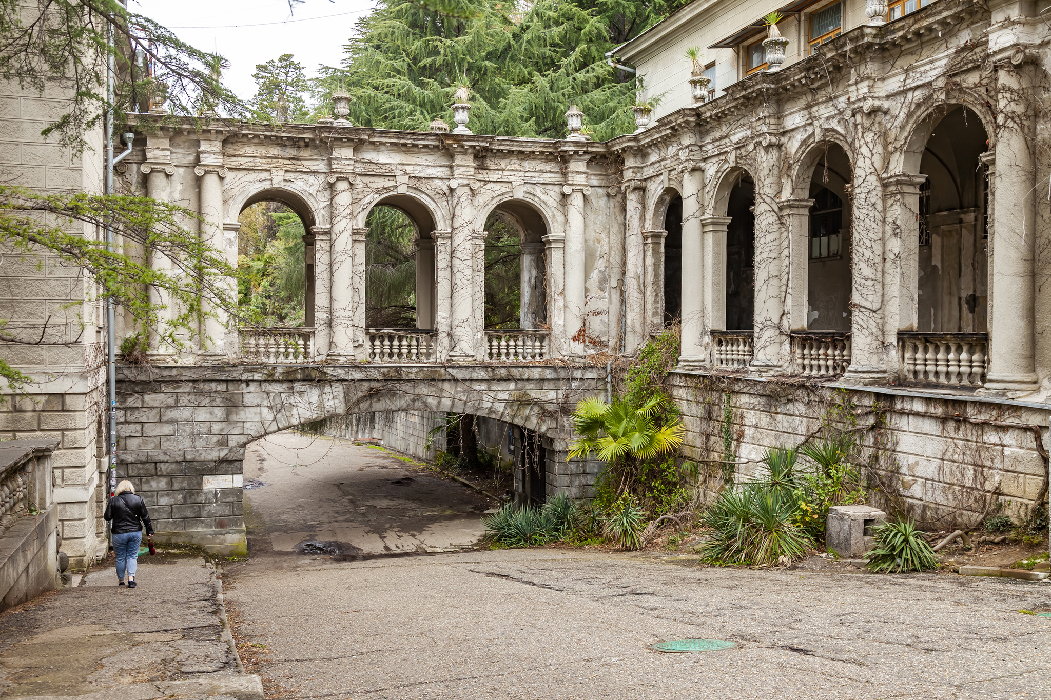 Sochi, sanatorium named after Ordzhonikidze - My, Sochi, Sanatorium Ordzhonikidze, Abandoned, Longpost