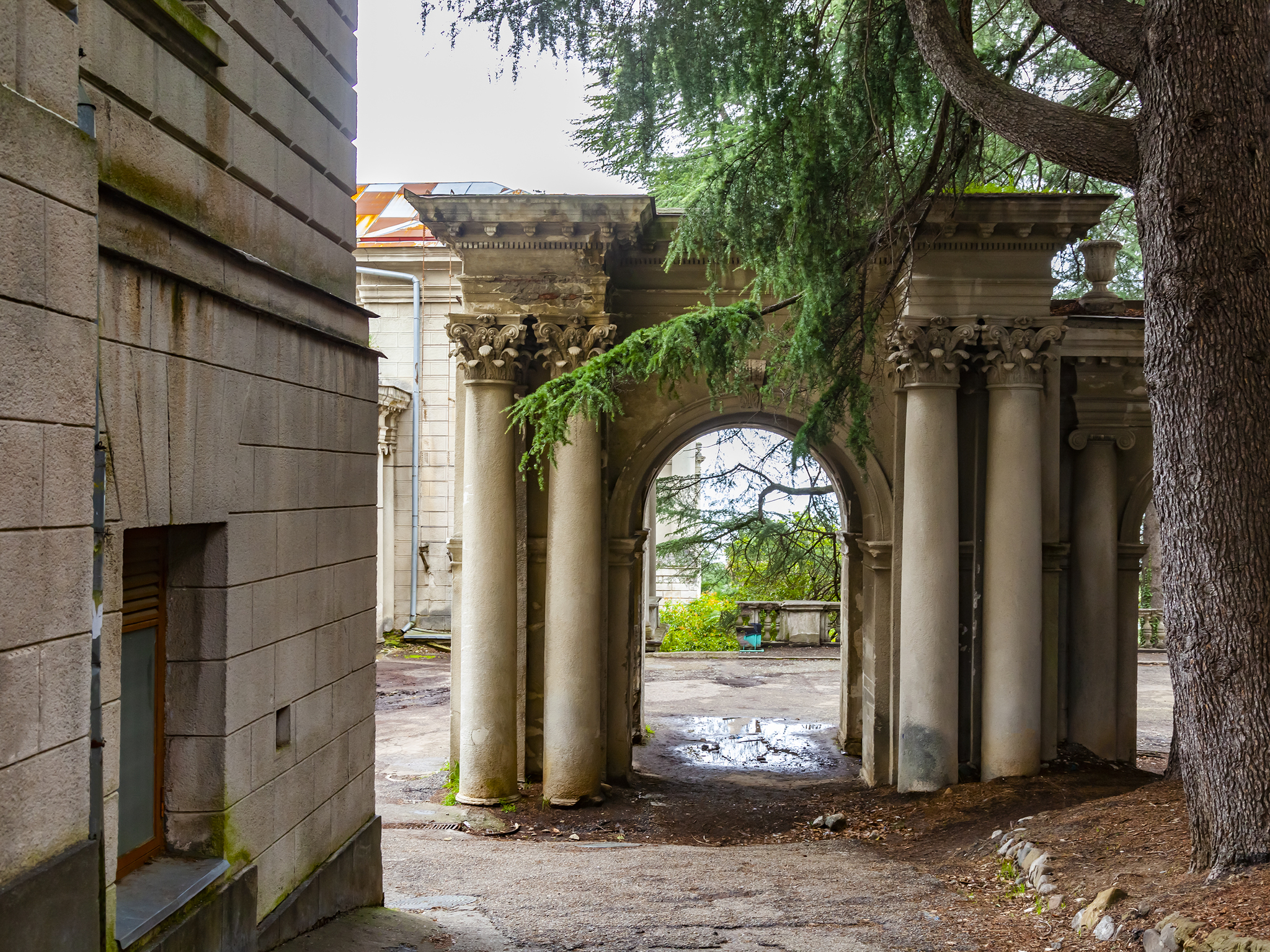 Sochi, sanatorium named after Ordzhonikidze - My, Sochi, Sanatorium Ordzhonikidze, Abandoned, Longpost