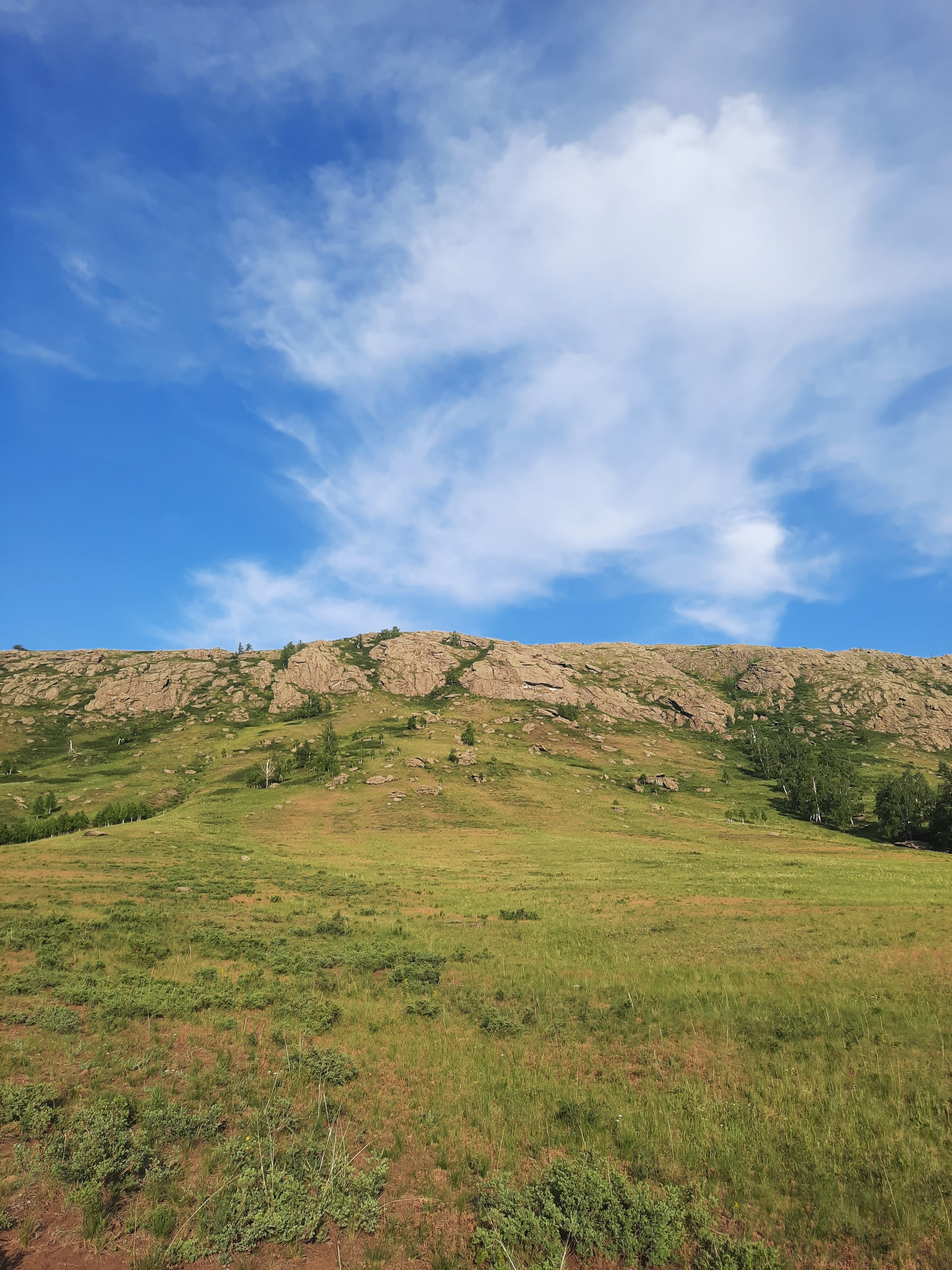 Sunset - My, The mountains, Bashkortostan, Sunset, Village, Longpost