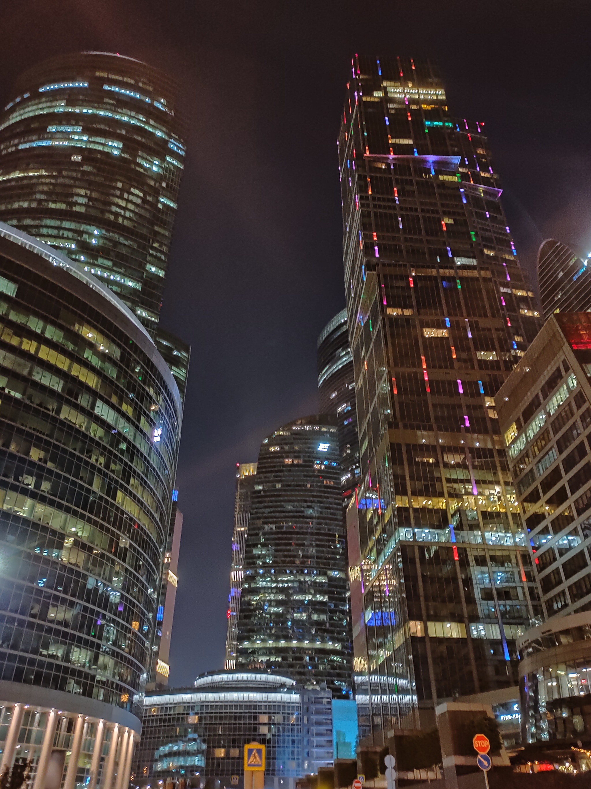 Moscow City - My, The photo, Moscow City, Night, Longpost