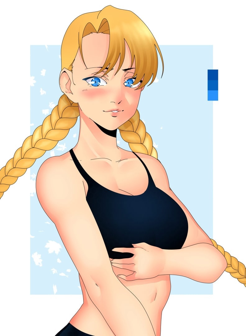 Summer Girl, Sun Girl! - Endless summer, Visual novel, Glorifying, Art, Fan art