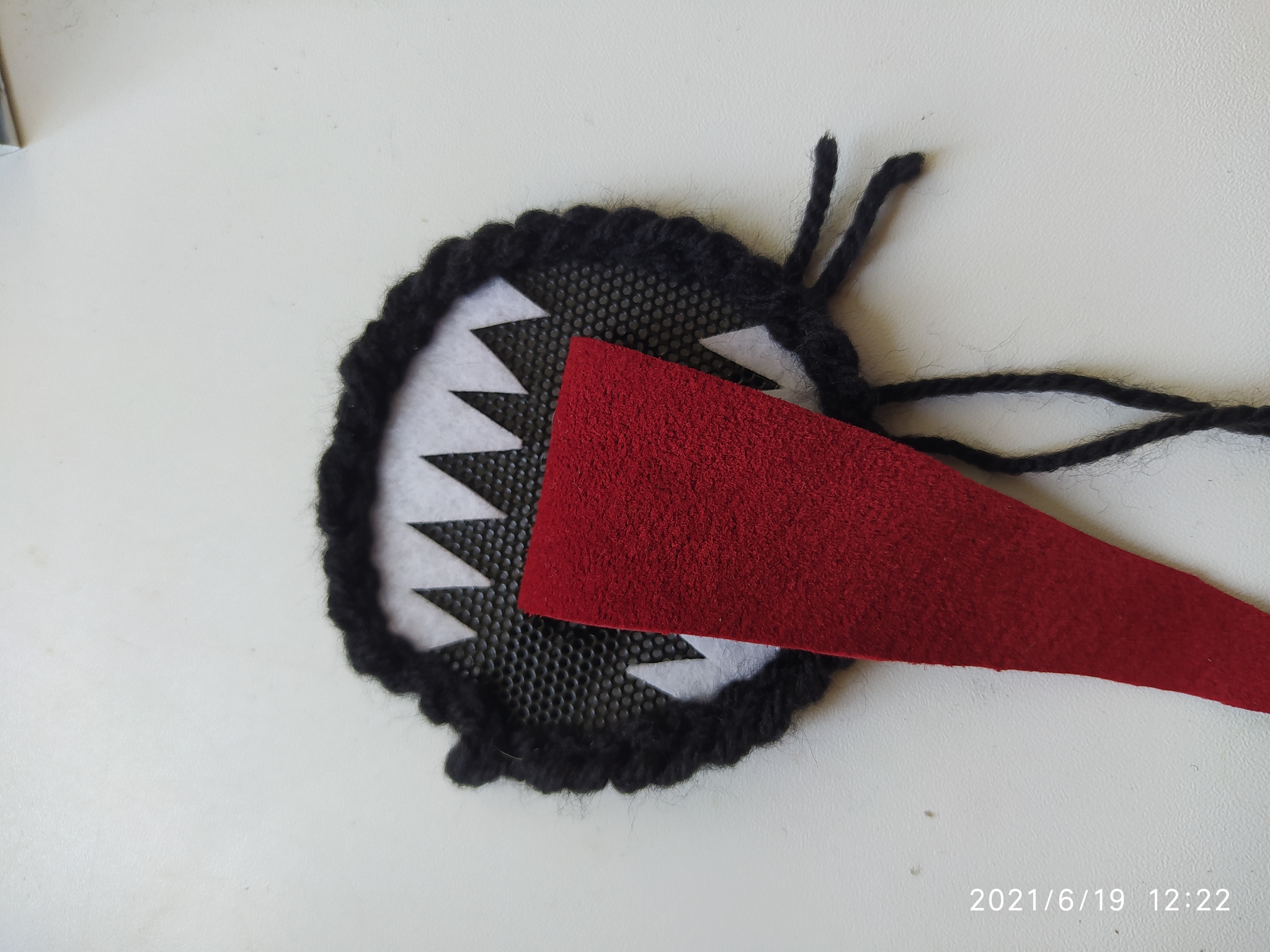 Sirenhead on guard for the safety of your children) or keychain alarm - My, With your own hands, Needlework, Needlework with process, Lilachead, Signaling, Video, Longpost