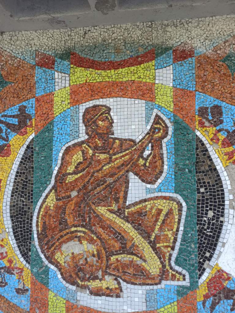 Travel to Belarus. - My, Republic of Belarus, Travels, Mosaic, Museum, Longpost