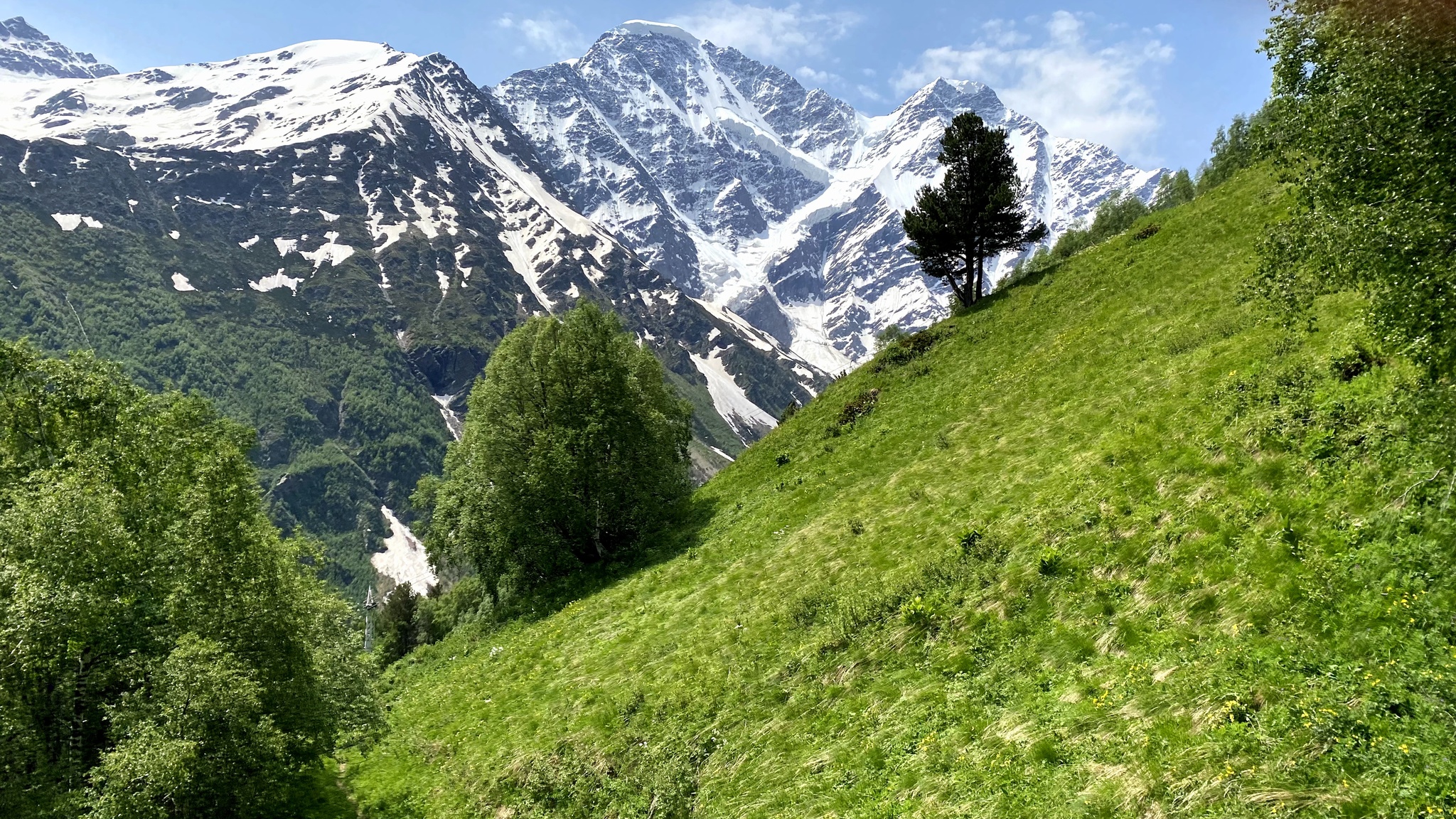 Better mountains can only be mountains that have not yet been - My, Caucasus, Mount Cheget, The mountains, Nature, beauty of nature, Mobile photography, Snow, Vertex