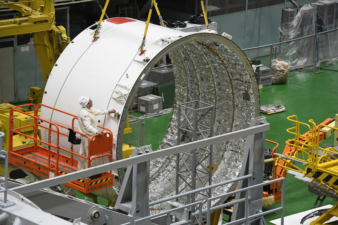 Nauka module docked with intermediate compartment - RKK Energy, Khrunichev Center, Roscosmos, ISS, Space, Technologies, Longpost