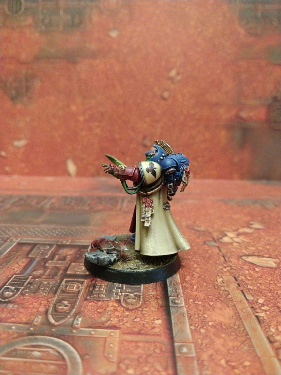 creative response - My, Warhammer, Warhammer 40k, Wh miniatures, Wh painting, Longpost, Blood ravens