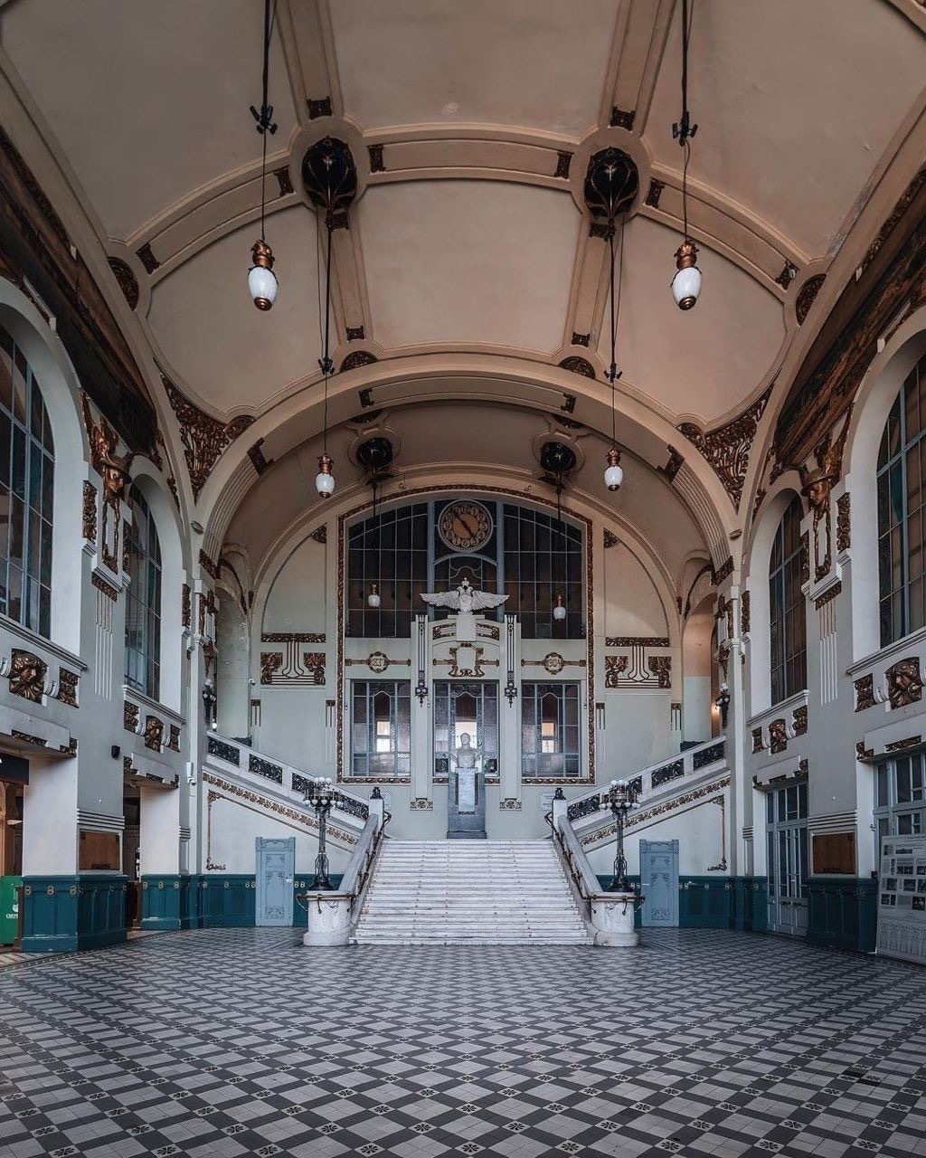 Interiors of Vitebsky railway station, St. Petersburg - Architecture, Vitebsk railway station, Saint Petersburg, Video, Longpost